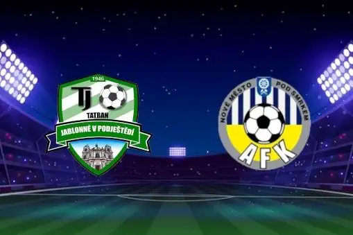 Jabloné získalo tři body až v závěru proti desítí  AFK Nové Město pod Smrkem vs TJ Tatran Jablonné v Podještědí (1:2)