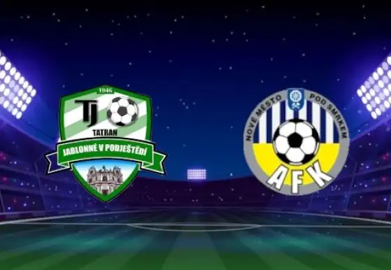 Jabloné získalo tři body až v závěru proti desítí  AFK Nové Město pod Smrkem vs TJ Tatran Jablonné v Podještědí (1:2)